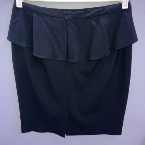 Tahari Black Shirt with Ruffle - Picture 5 of 7